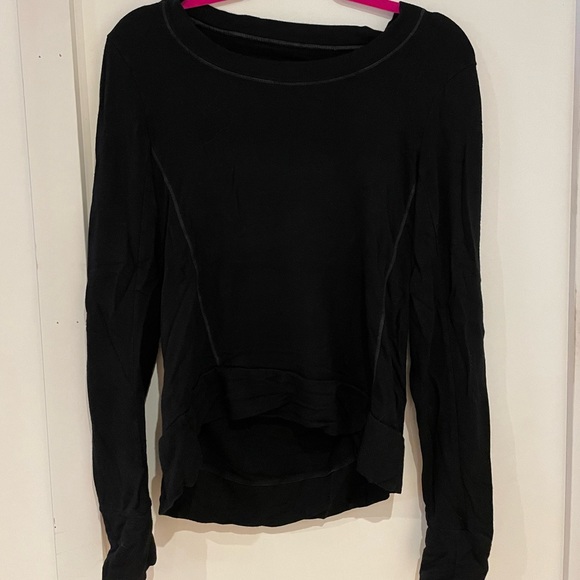 Good hYOUman Jules Open Back Long Sleeve Sweatshirt | Size M - Picture 1 of 3